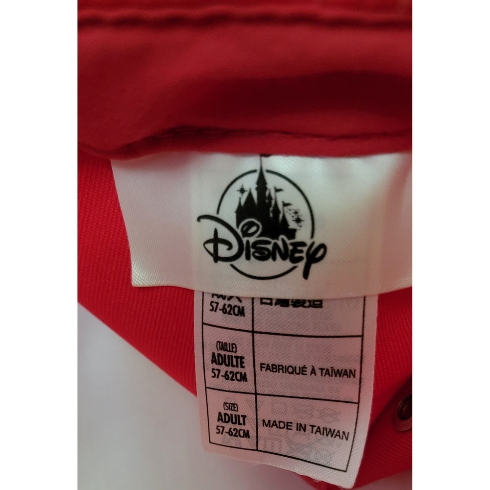 Disney Parks Mickey Mouse Rainbow Pride Trucker Hat Red White Adjustable Cap - Picture 5 of 8